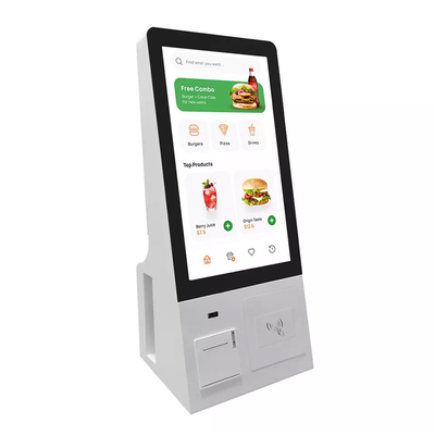 Сенсорный экран Self Ordering Kiosk Tablet Payment Machine для ресторана