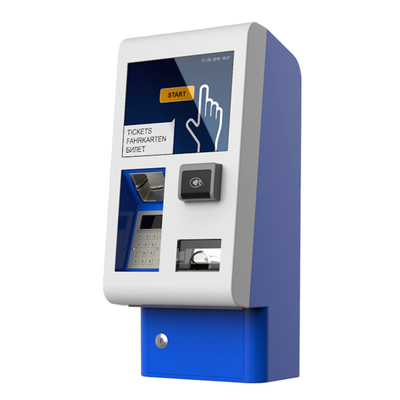 Автомат билета обслуживания собственной личности экрана касания Cashless для супермаркета