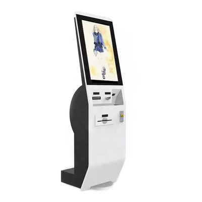24 собственной личности стоянки киоска карты ATM торгового автомата часа машины перезарядки с читателем карты