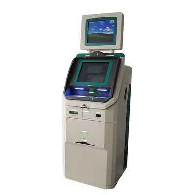 Двойная оплата Билл банка машины Atm экрана за наличные внутри и наличные деньги вне