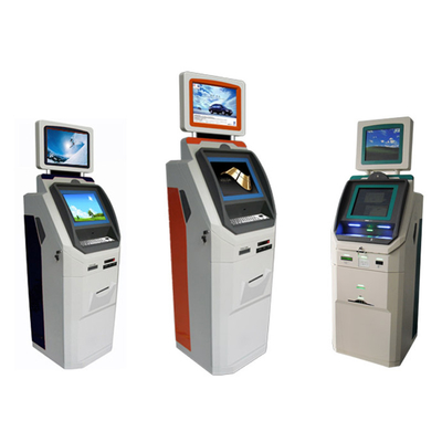 Двойная оплата Билл банка машины Atm экрана за наличные внутри и наличные деньги вне