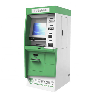 Киоск оплаты Билл с машиной ATM читателя карты и распределителя наличных денег