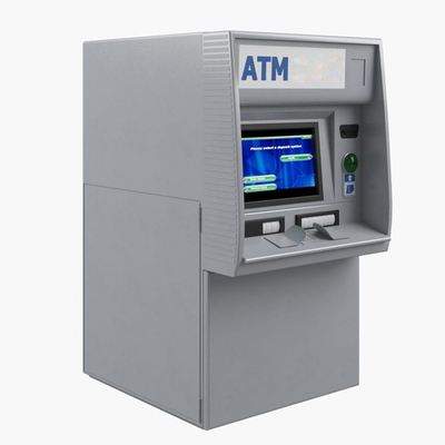 Изготовленный на заказ банкомат ATM цвета с 15&quot; дисплей LCD Multitouch