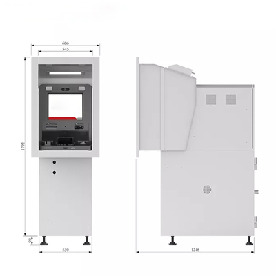 Машина рассказчика наличных денег машины депозита наличных денег Atm решений обслуживания собственной личности