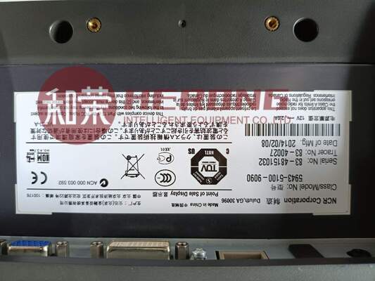 НОВАЯ высококачественная часть банкомата NCR 15-дюймовый светодиодный дисплей с интерфейсом USB | СН: 5943-5100-9090, 594351009090 | Характеристики мощности: 12 В постоянного тока, 2,0 А