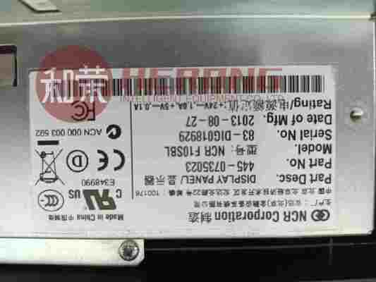 НОВЫЙ высококачественный банкомат NCR F10SBL GOP Графический оператор самообслуживания с ЖК-дисплеем | PN: 445-0735023/4450735023 | Характеристики мощности: +24 В постоянного тока, 1,0 А, + 5 В постоянного тока, 0,1 А.