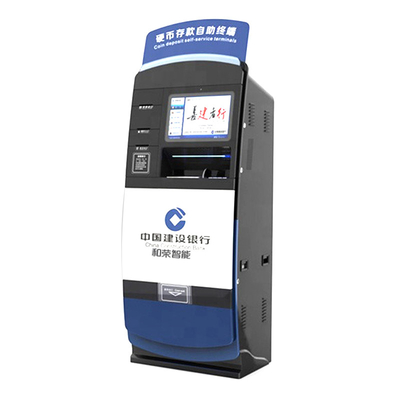 Умный многофункциональный киоск Atm машины депозита наличных денег монетки банкноты