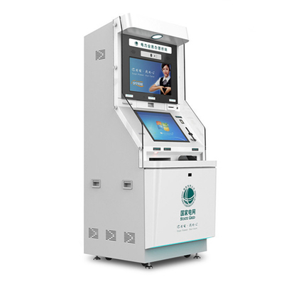 Atm автоматизировал машину кассира банка обслуживание собственной личности карты банка экрана 19 дюймов двойное