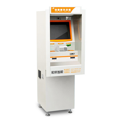 Киоск Cryptocurrency Atm Bitcoin оплаты собственной личности подвергает наличные деньги механической обработке наличными вне