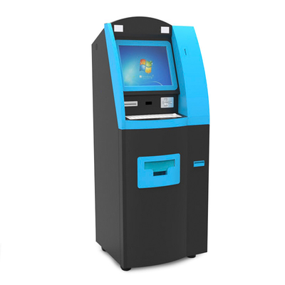 Киоск банка машины депозита наличных денег ATM обслуживания собственной личности с 17&quot; сенсорный экран LCD