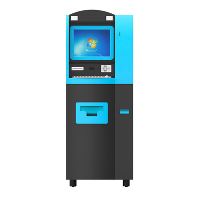 Киоск банка машины депозита наличных денег ATM обслуживания собственной личности с 17&quot; сенсорный экран LCD