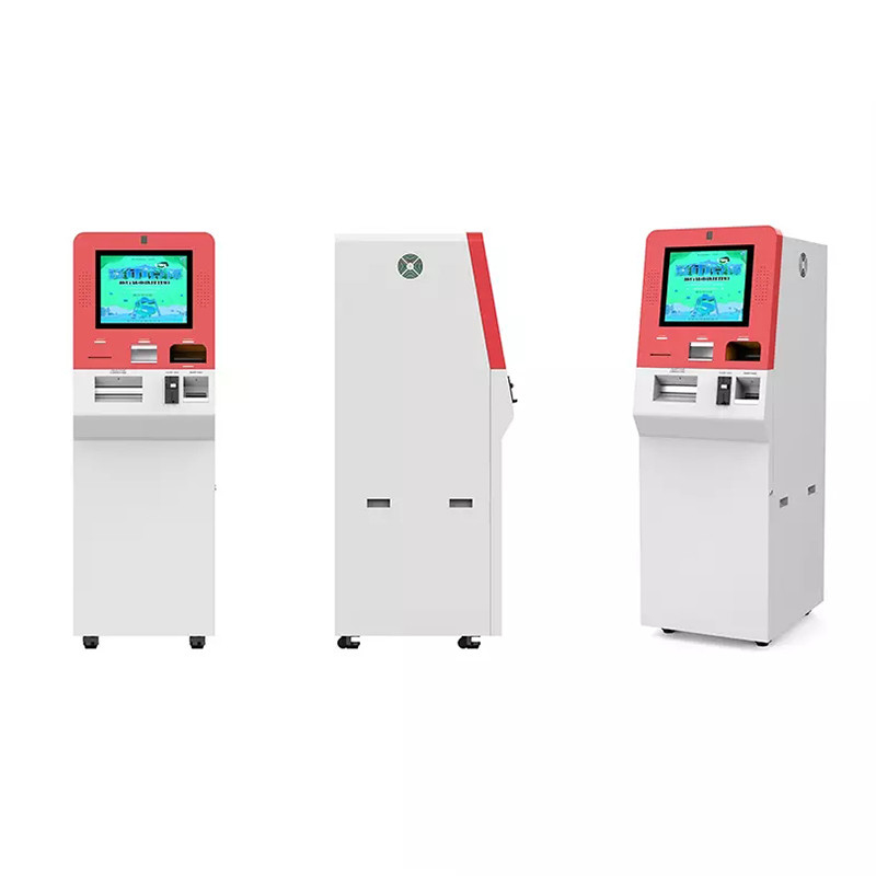 аэропорт 19-дюймовый ЦП i5 256G Atm Банкомат для внесения наличных
